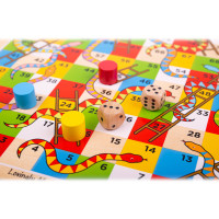 Bigjigs Toys Rebríky a hady 2