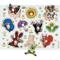 Detoa Drevené vkladacie puzzle Krtko veľké