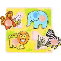 Bigjigs Toys moja prvá vkladacia puzzle safari