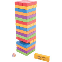 Bigjigs Toys Farebná Jenga