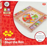 Bigjigs Toys Ruleta so zvieratkami