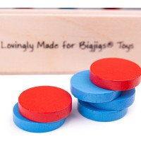 Bigjigs Toys Štyri v rovine