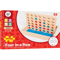 Bigjigs Toys Štyri v rovine