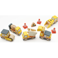 Le Toy Van Set stavebných strojov