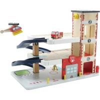 Le Toy Van Hasičská a záchranná garáž