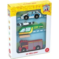Le Toy Van Set autíček Záchranári