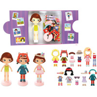 Vilac Magnetické obliekacie puzzle Chloe