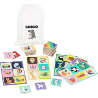Vilac Drevené bingo dúhová zvieratá
