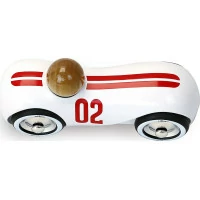 Vilac Drevené auto Streamline vintage biele