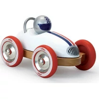 Vilac Drevené auto Roadster vintage biele