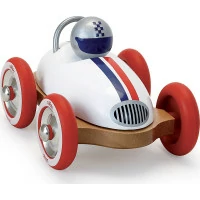 Vilac Drevené auto Roadster vintage biele