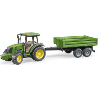 Bruder Traktor John Deere s valníkom