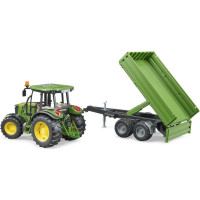 Bruder Traktor John Deere s valníkom