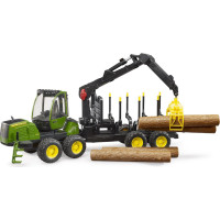 Bruder Prepravník na drevo JOHN DEERE