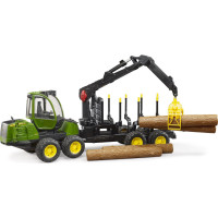 Bruder Prepravník na drevo JOHN DEERE