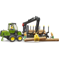 Bruder Prepravník na drevo JOHN DEERE