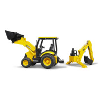 Bruder Traktor JCB MIDI čelný nakladač s bagrom