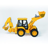 Bruder Traktor JCB čelný nakladač s bagrom