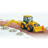 Bruder Traktor JCB čelný nakladač s bagrom