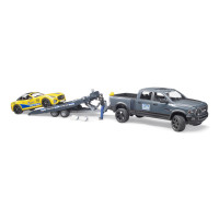 Bruder Terénne auto RAM so športovým vozidlom a figúrkou
