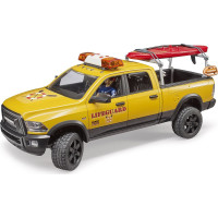 Bruder Dodge RAM pobrežnej hliadky so záchranárom a príslušenstvom
