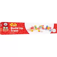 Bigjigs Baby Drevený vláčik s nasadzovaním