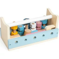 Bigjigs Toys Box na náradie 2 v 1