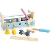 Bigjigs Toys Box na náradie 2 v 1