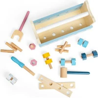 Bigjigs Toys Box na náradie 2 v 1