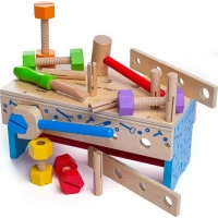 Bigjigs Toys Ponk a prepravka na náradie 2v1