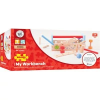 Bigjigs Toys Ponk a prepravka na náradie 2v1