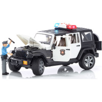Bruder Jeep Wrangler Rubicon Polícia