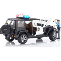 Bruder Jeep Wrangler Rubicon Polícia