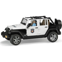 Bruder Jeep Wrangler Rubicon Polícia