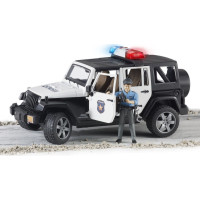 Bruder Jeep Wrangler Rubicon Polícia