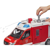 Bruder Hasičské vozidlo MB Sprinter so svetelným a zvukovým modulom