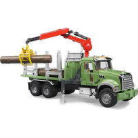 Bruder Nákladné auto MACK Granit prepravník dreva