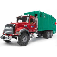 Bruder Nákladné auto MACK Granit smetiarsky zelený