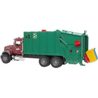 Bruder Nákladné auto MACK Granit smetiarsky zelený