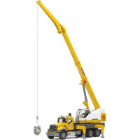 Bruder Nákladné auto MACK Granit žeriav LIEBHERR