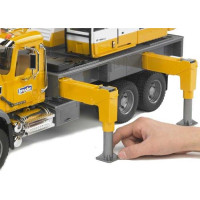 Bruder Nákladné auto MACK Granit žeriav LIEBHERR