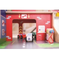 Bigjigs Toys Garáž s parkoviskom