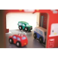 Bigjigs Toys Garáž s parkoviskom