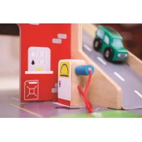 Bigjigs Toys Garáž s parkoviskom