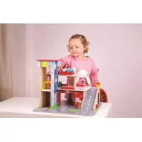 Bigjigs Toys Garáž s parkoviskom