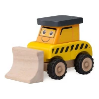 Wonderworld Drevený mini buldozer