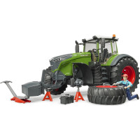 Bruder Traktor Fendt 1050 Vario s mechanikom a dielenským náradím 1:16