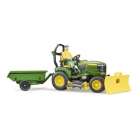 Bruder Záhradný traktor John Deere X949 so záhradníkom