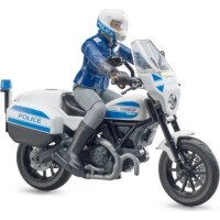 Bruder BWORLD policajný motocykel Ducati Scrambler s jazdcom