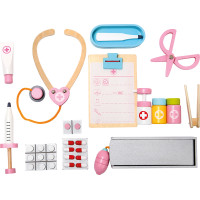 Bino Lekársky set v drevenom kufríku